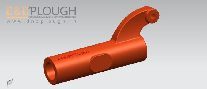 AGRI. REVER. PLOUGH CENTER SHAFT LOCK PIN TUBE GUN-38mm